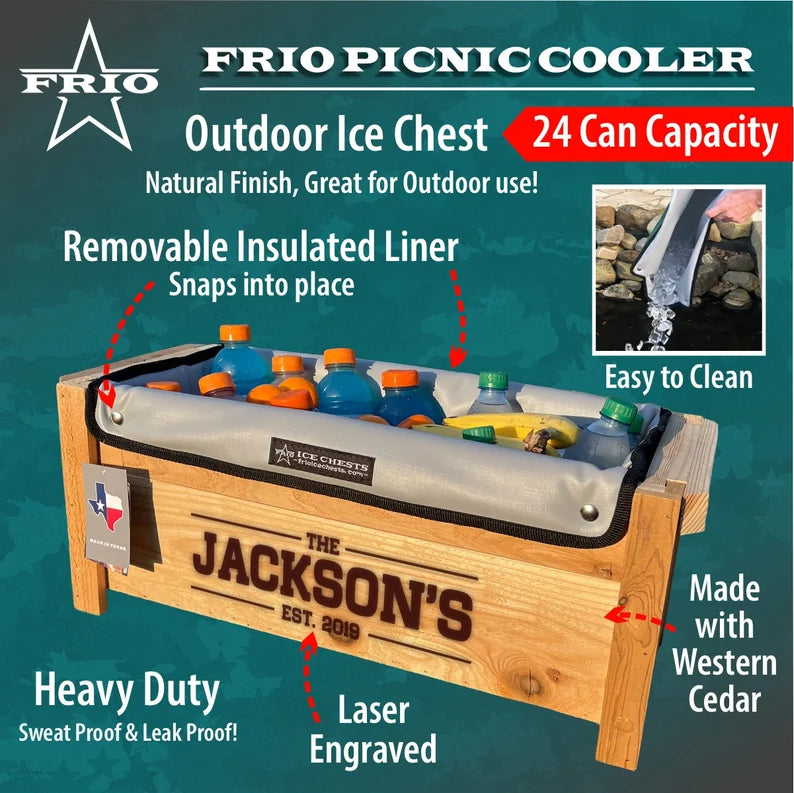 Backyard Decor, Personalized Cooler, Wooden Cooler, Patio Furniture, Outdoor Furniture, Cooler, Tabletop Cooler